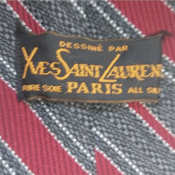 YVES SAINT LAURENT | Men's Neck Tie - Picture 3 of 6